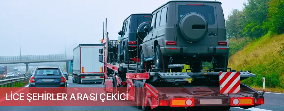 Lice İlçemi Şehirler Arası Çekici