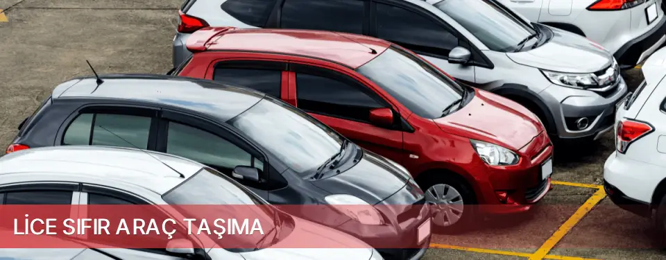 Lice İlçemi Sıfır Araç Taşıma